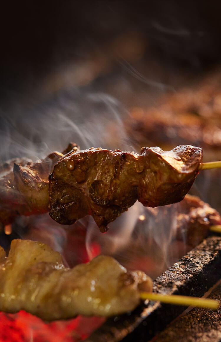 焼きシーン